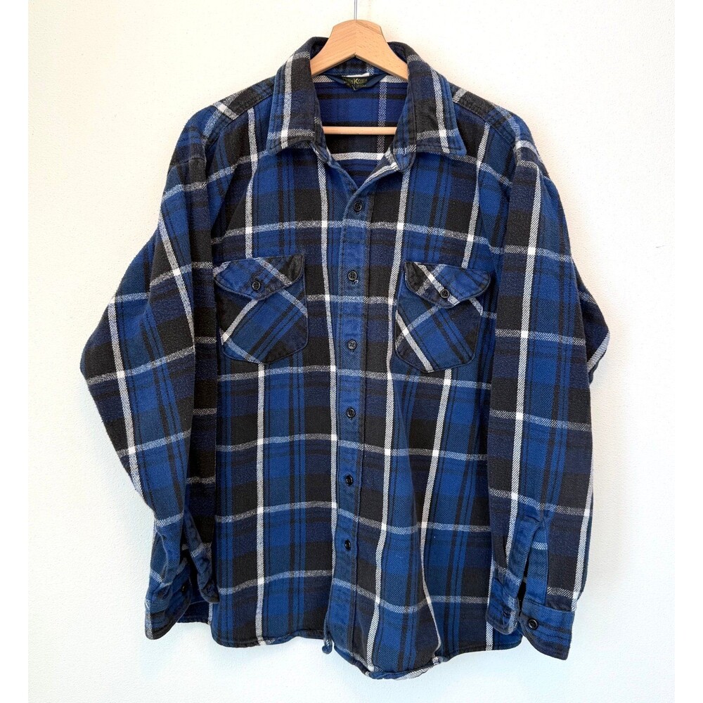 Oshkosh B’Gosh Men’s Button-up Flannel, Made in USA, Vintage flannel
